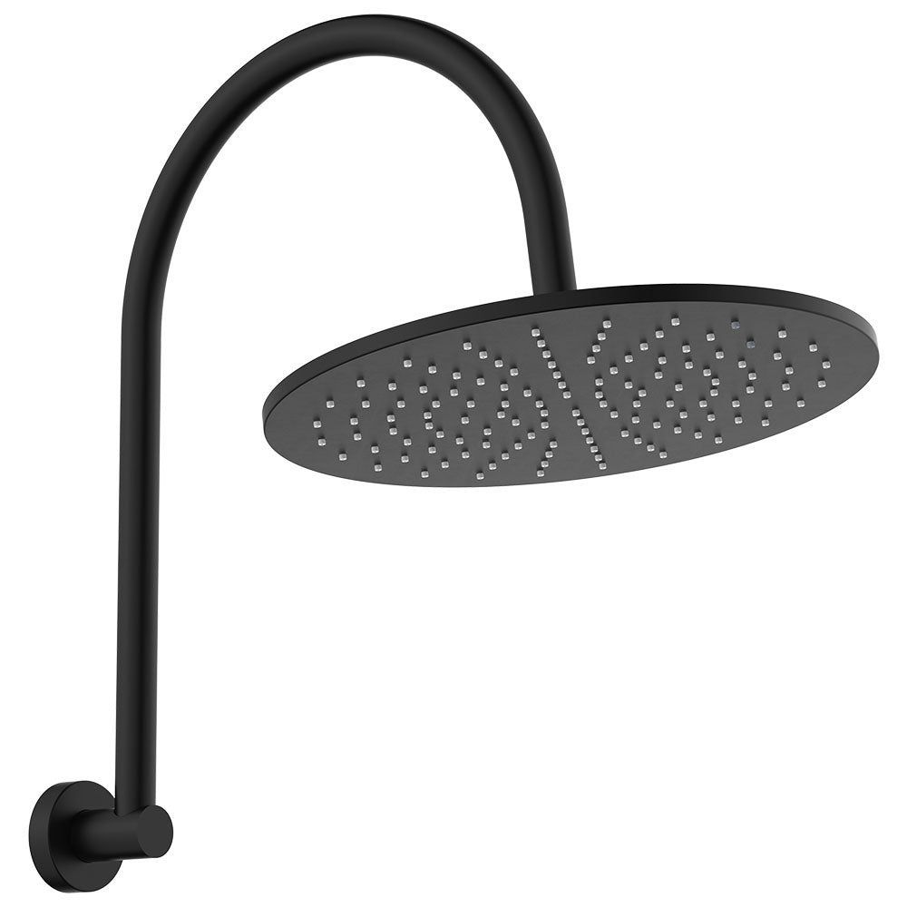Empire Slim Curved Shower Arm Set