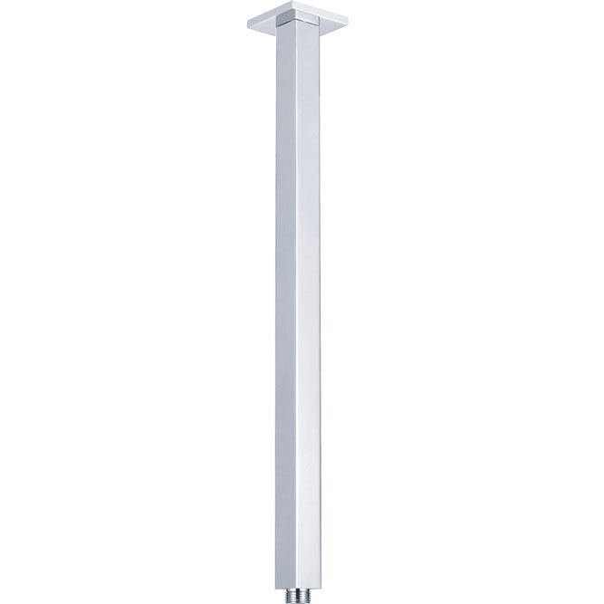 Square Chrome Ceiling Dropper