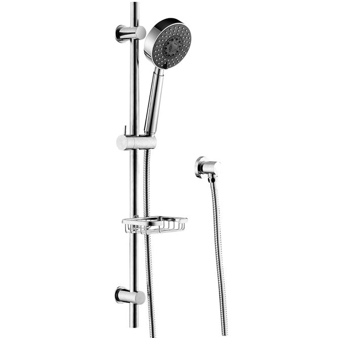 Michelle Multifunction Rail Shower With Soap Basket