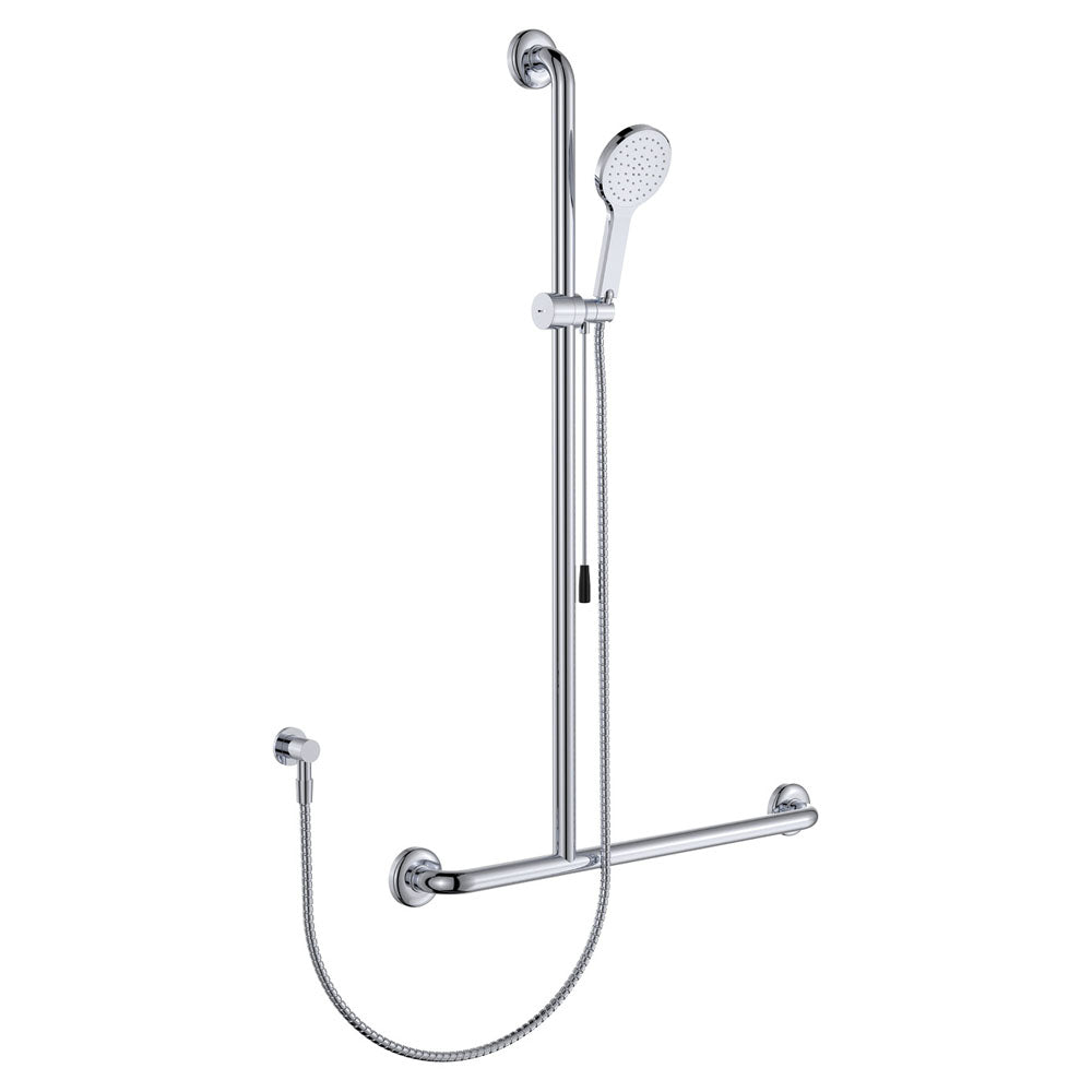 Luciana Care Inverted T Rail Shower With Push/Pull Slider