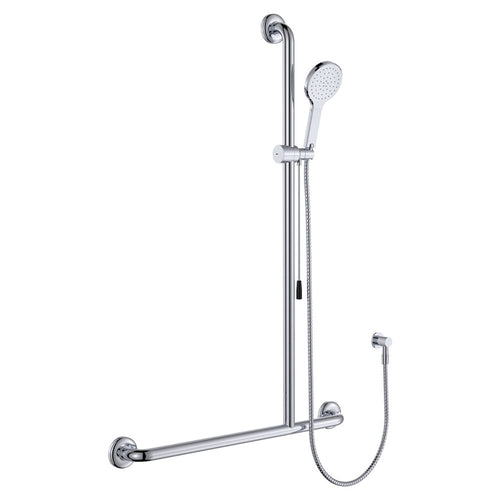 Luciana Care Inverted T Rail Showerwith Push/Pull Slider