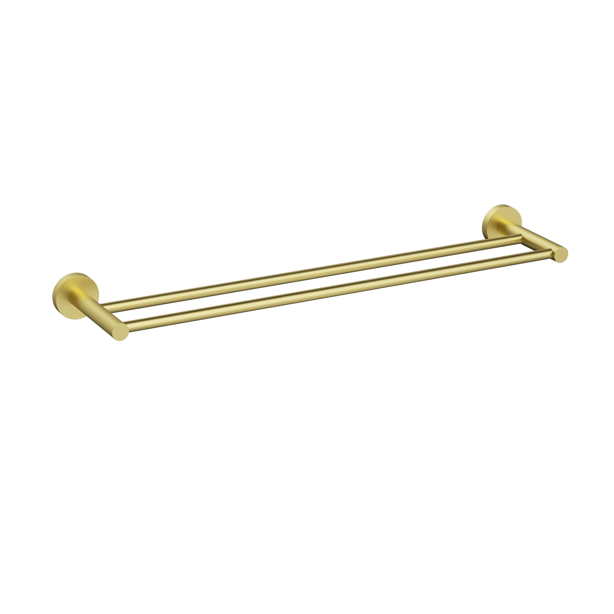 Otus Slimline SS304  Towel Rail Double Brushed Gold 600mm