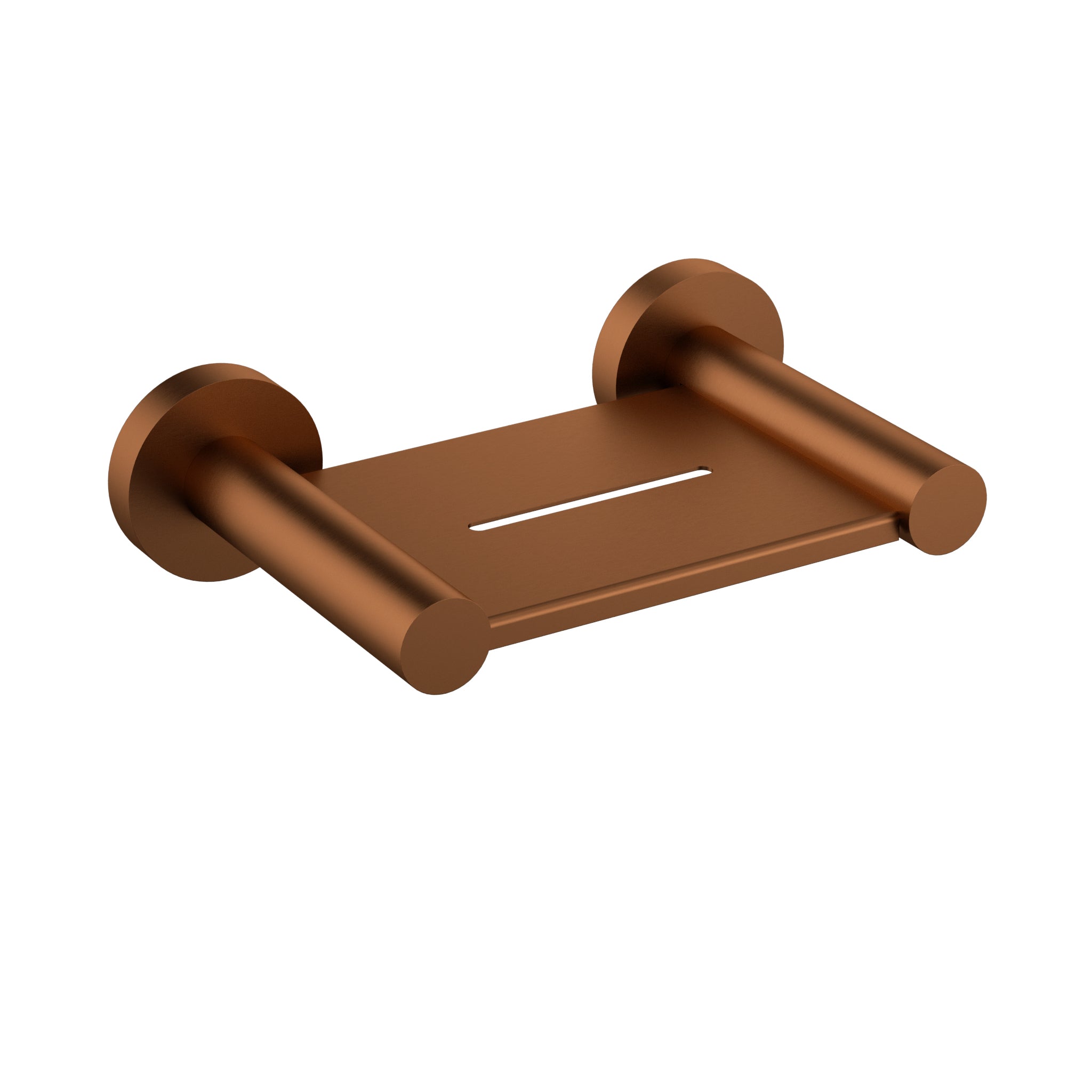 Otus Slimline Soap Holder In - Brushed Copper