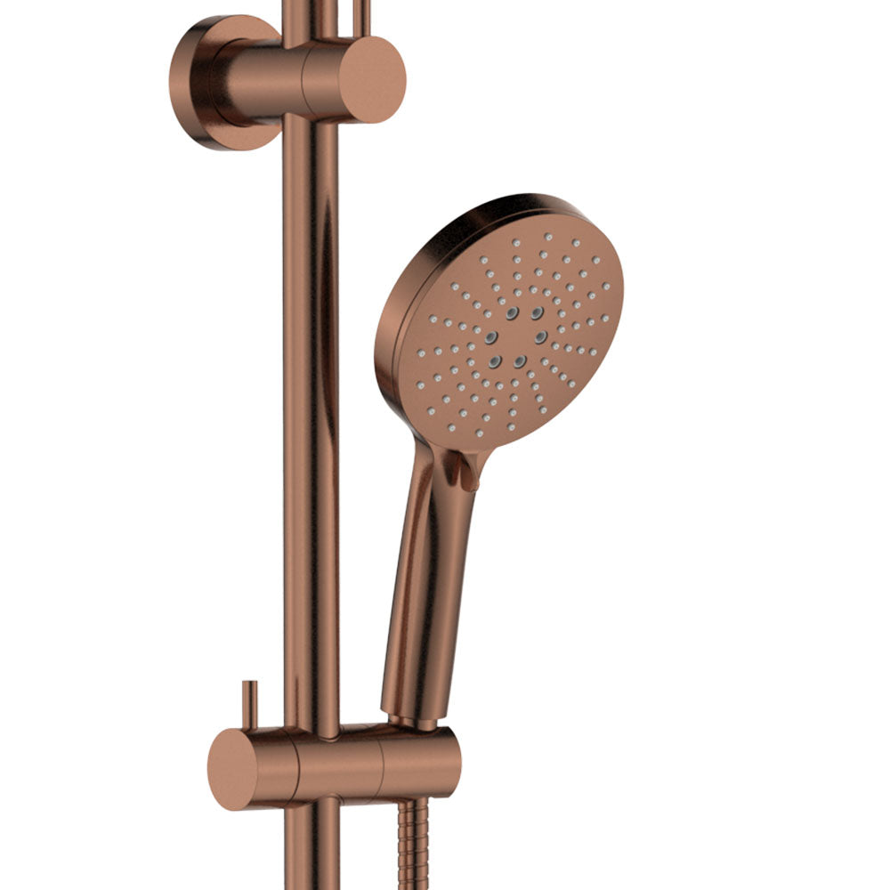 Empire Slim Curved Twin Shower