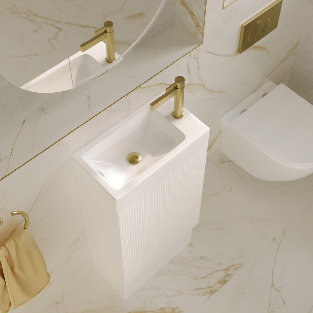 Minka Vanity With Overflow
