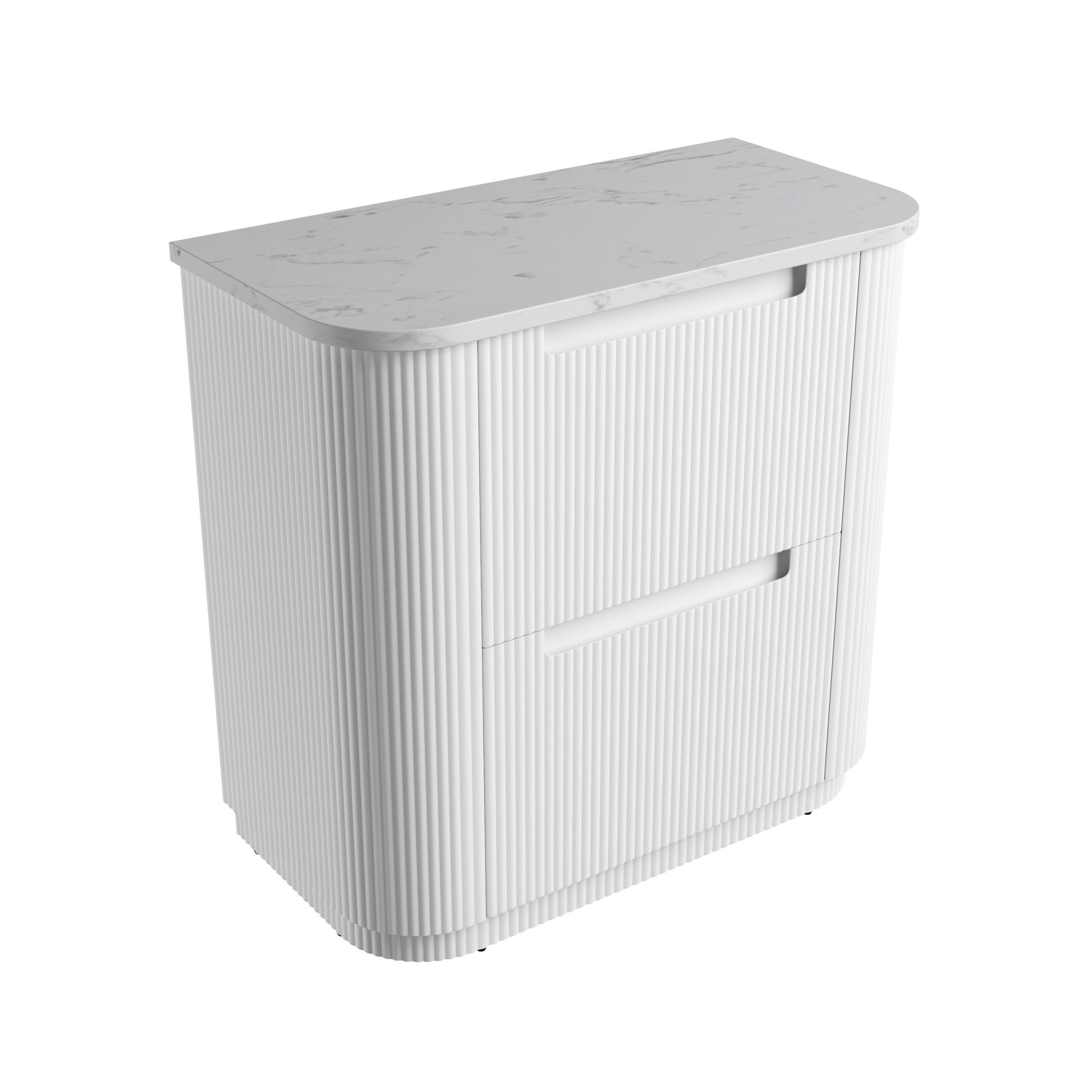 Curva Freestanding Vanity - Neche Interiors