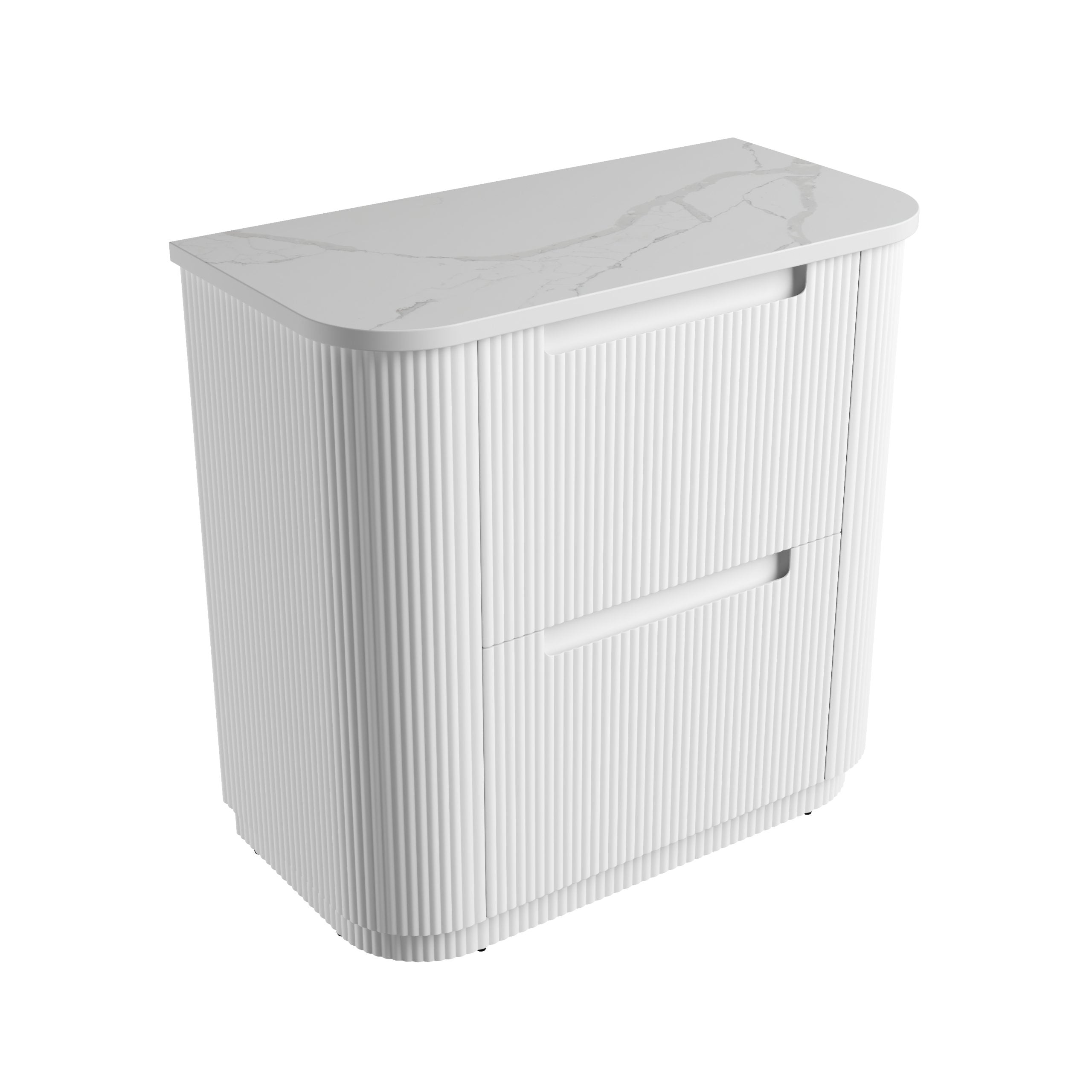 Curva Freestanding Vanity - Neche Interiors
