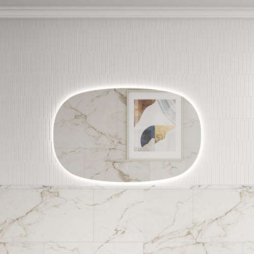 Valmont Horizontal 1100mm/1400mm LED Mirror