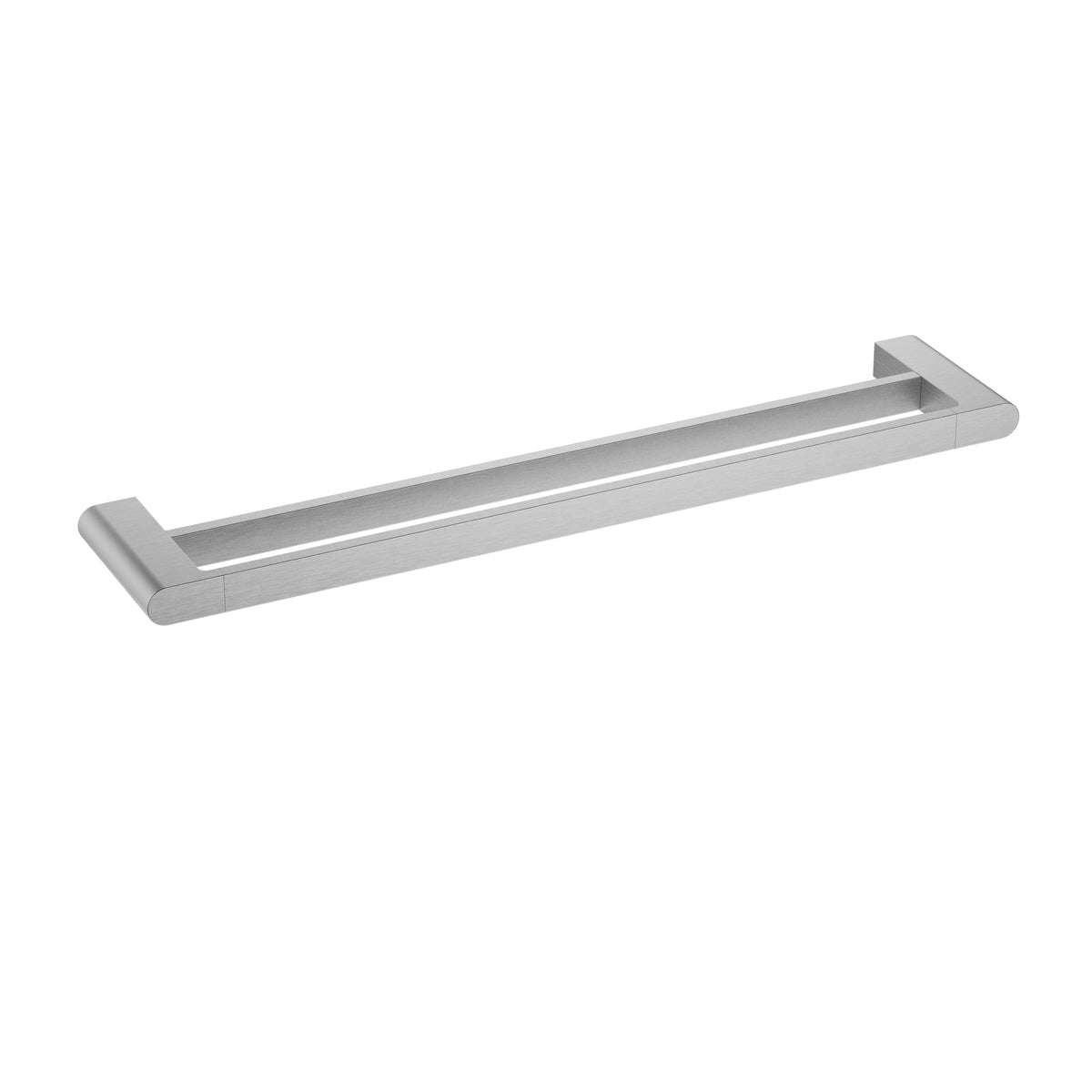ACL Flores Double Towel Rail 600mm Brushed Nickel