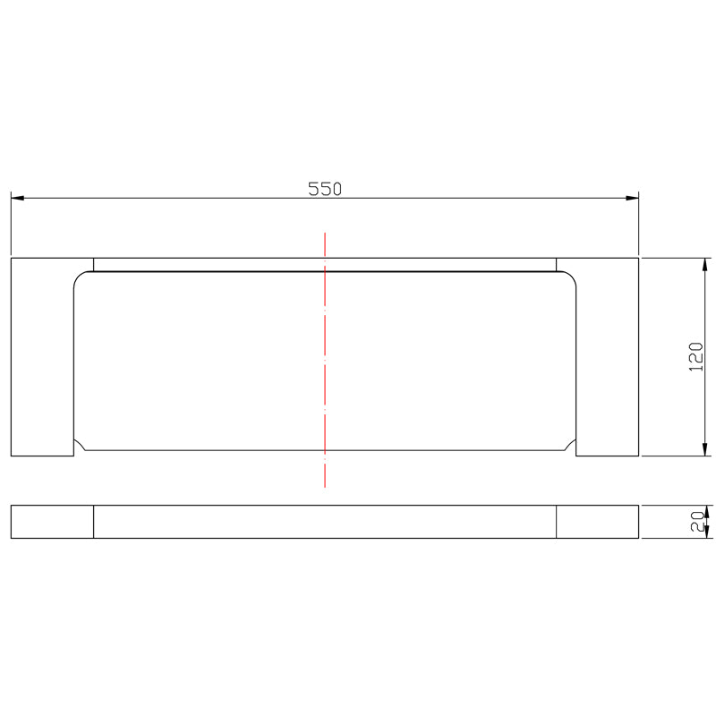 Eden Metal Shelf - Neche Interiors