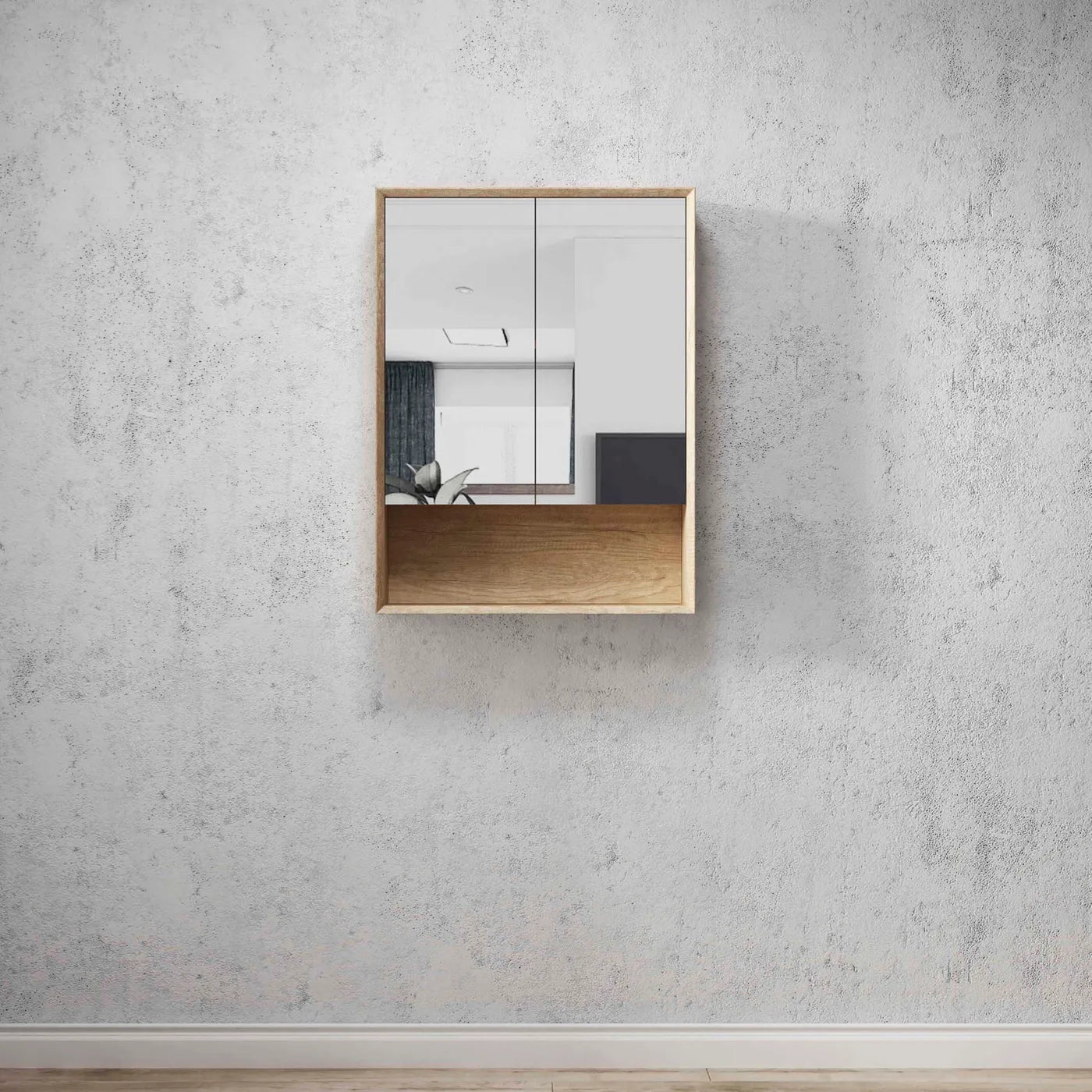 Byron Shaving Cabinet With Shelf - Neche Interiors