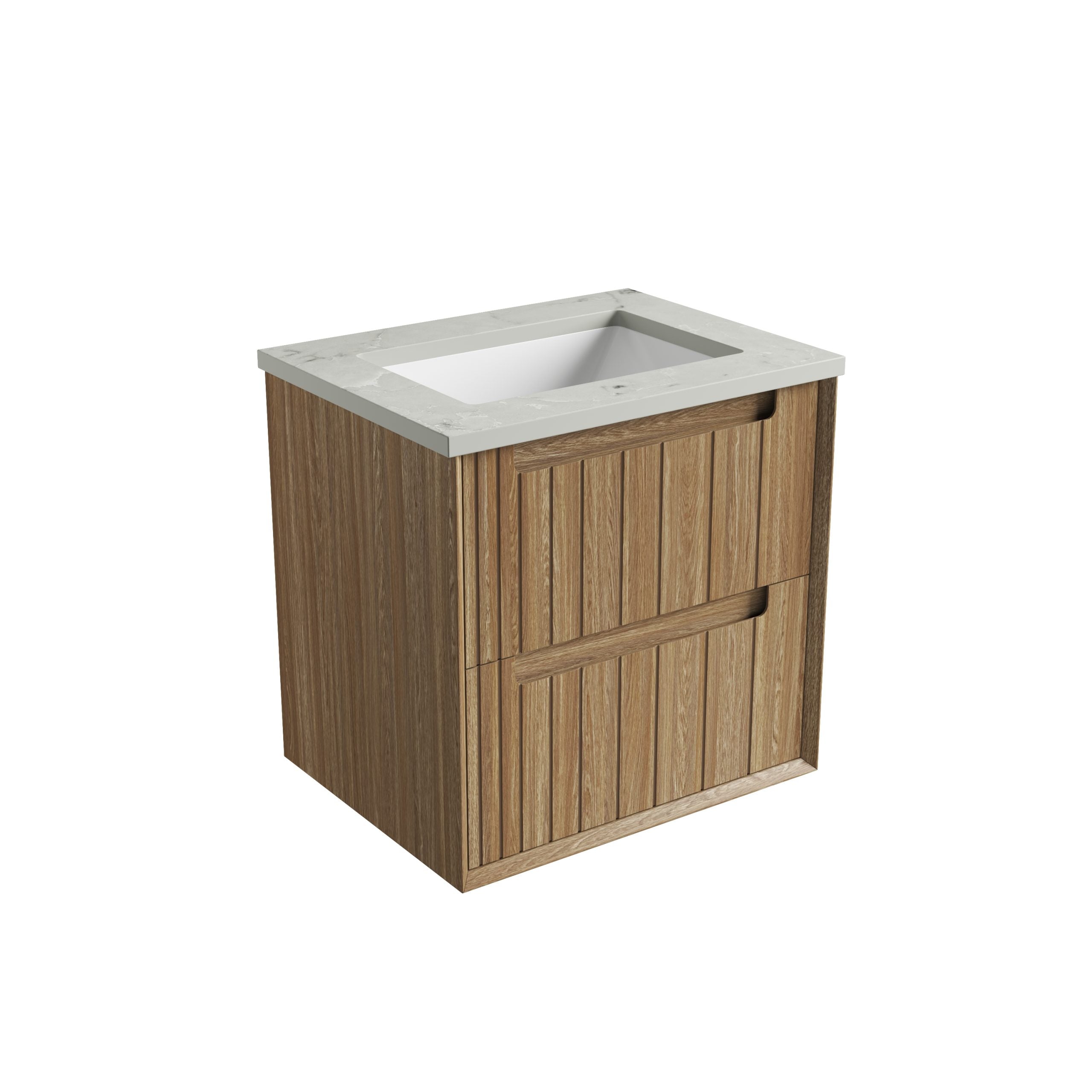 Voulari Framed Wall Hung Vanity - Neche Interiors