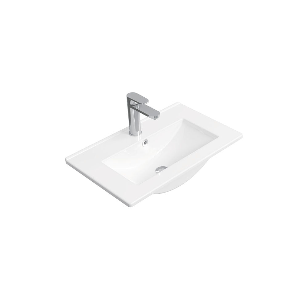 Delgado Ensuite Depth Ceramic Basin Top 600