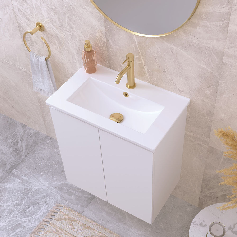 Delgado Ensuite Depth Ceramic Basin Top