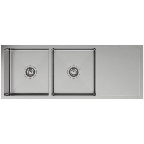 Hana 29L/29L Double Kitchen Sink With Drainer
