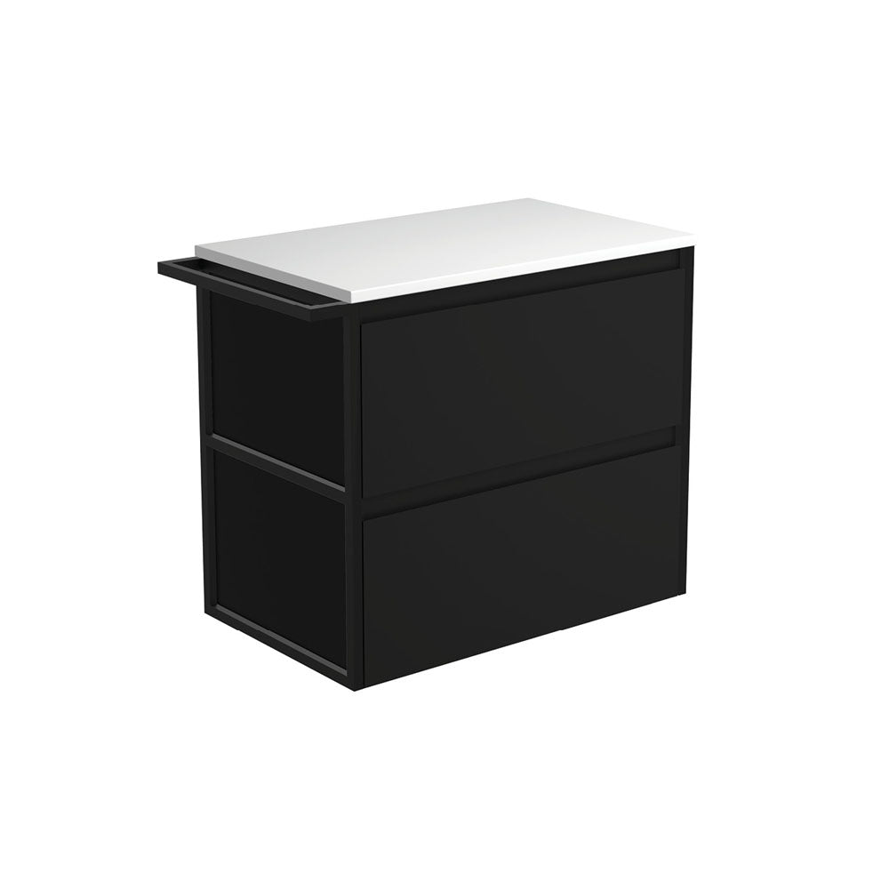 Amato Satin Black Cabinet