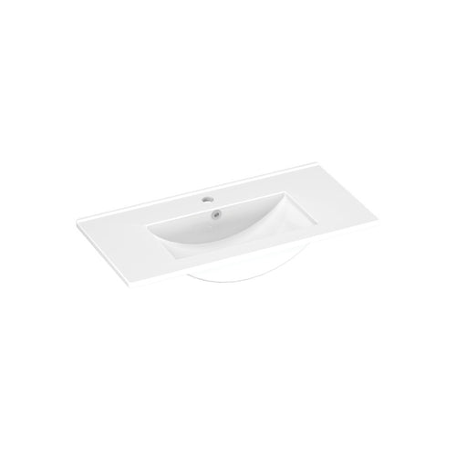Delgado Ensuite Depth Ceramic Basin Top 750