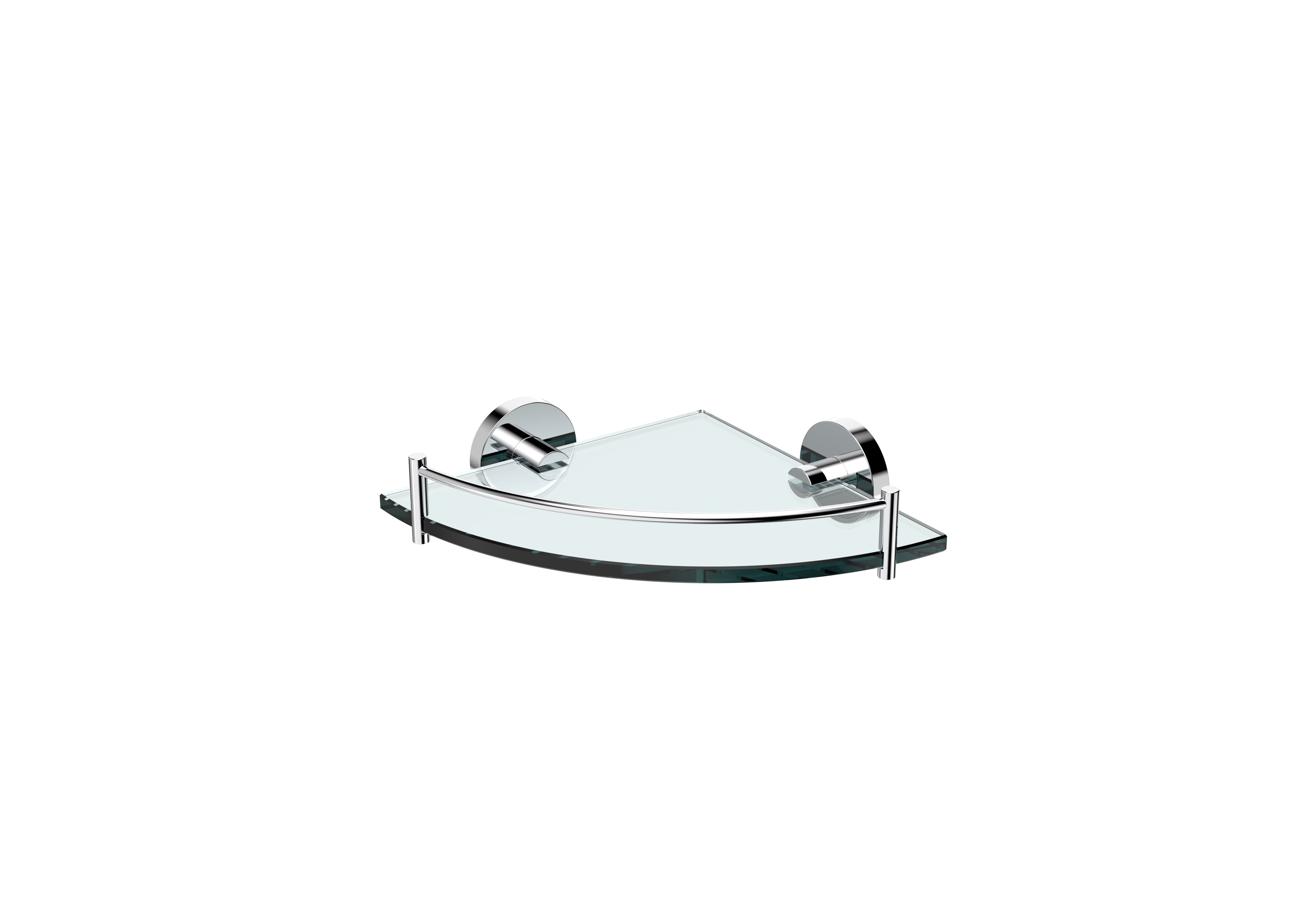 Michelle Glass Corner Shelf