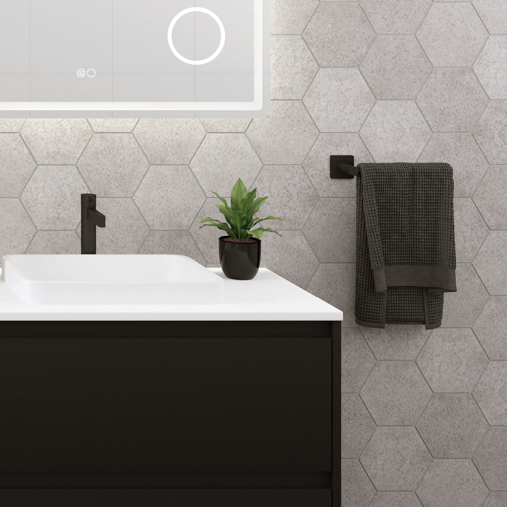 Sansa Hand Towel Rail / Toilet Roll Holder