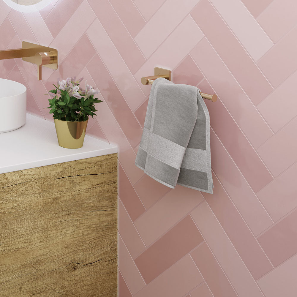 Sansa Hand Towel Rail / Toilet Roll Holder