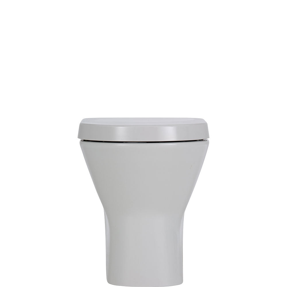 RAK Resort Wall-Faced Toilet Suite, Gloss White - Neche Interiors