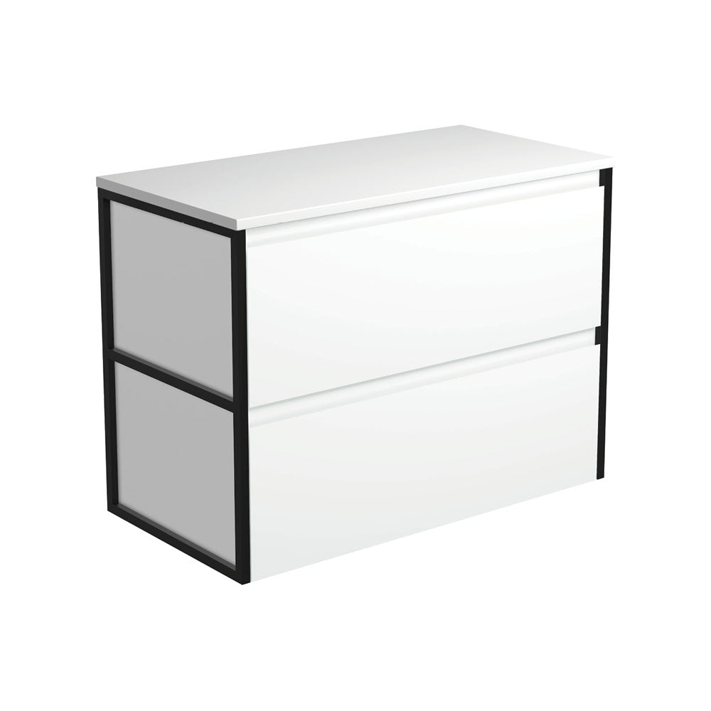 Amato Satin White Cabinet