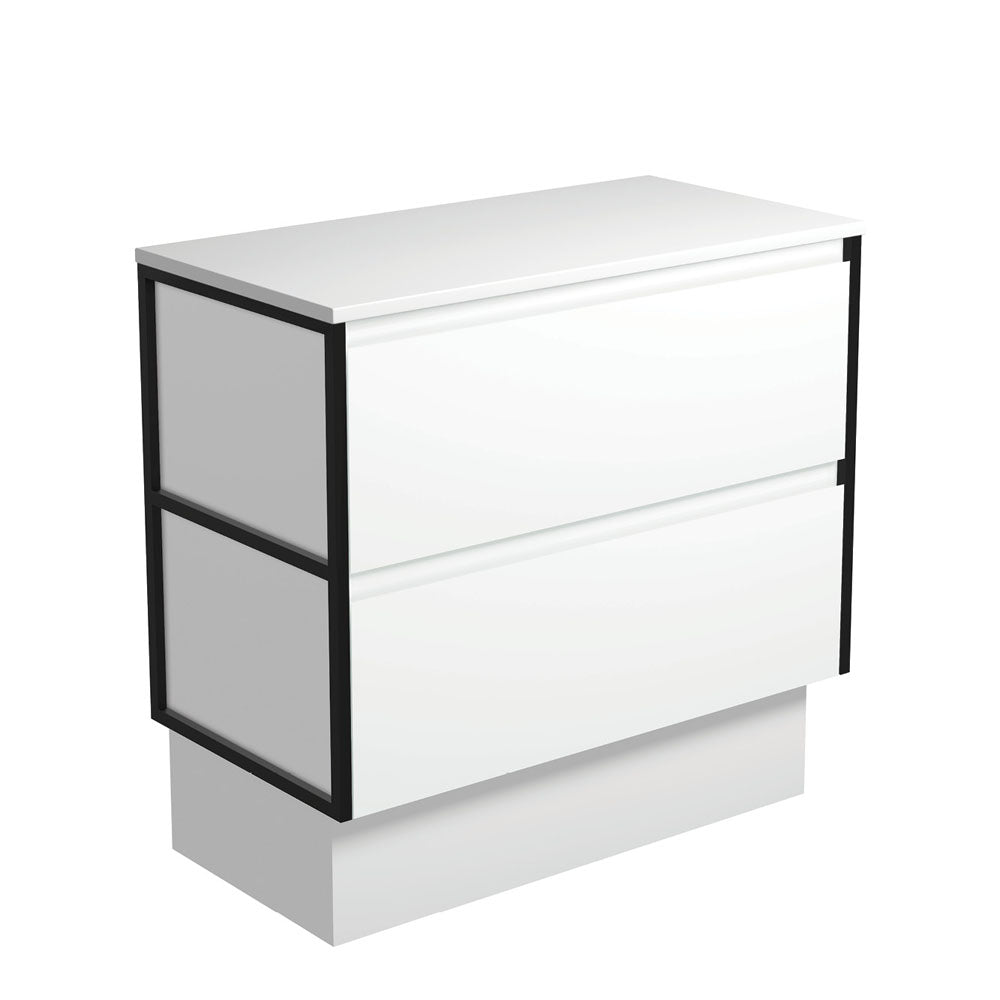 Amato Satin White Cabinet