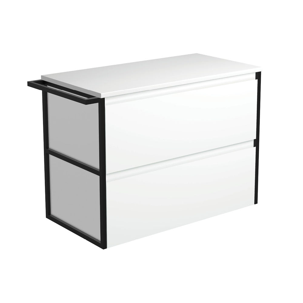 Amato Satin White Cabinet