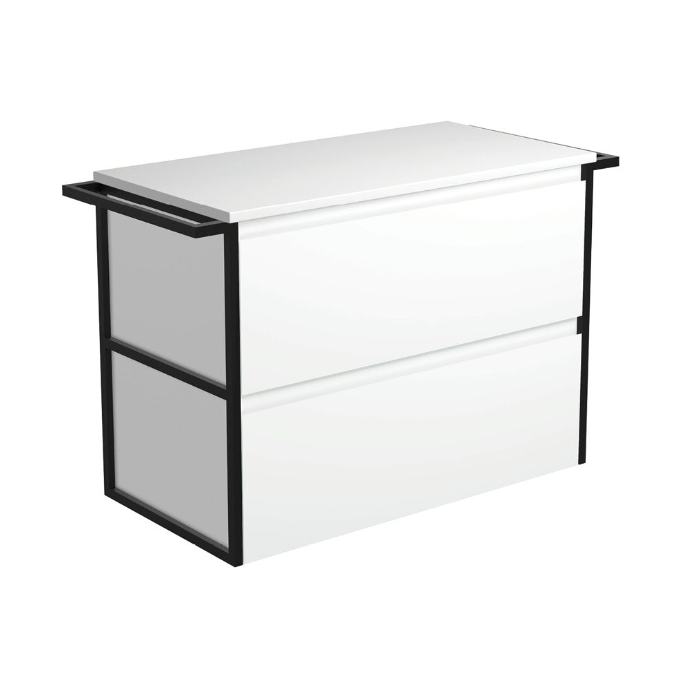 Amato Satin White Cabinet