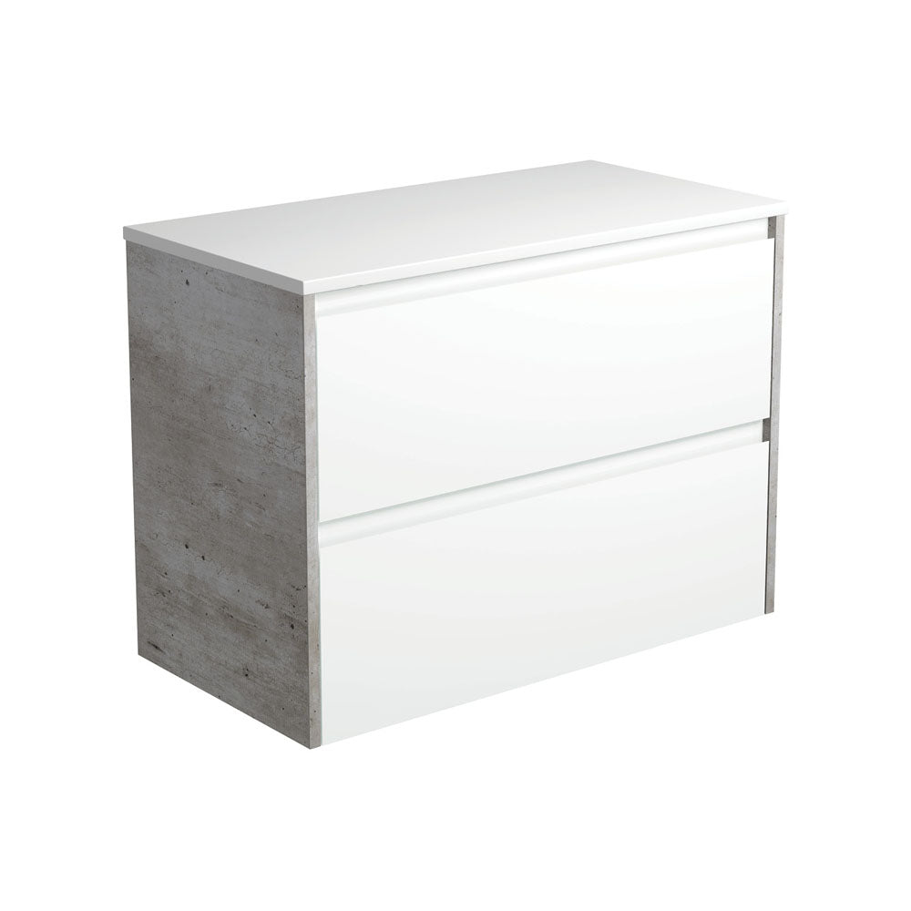 Amato Satin White Cabinet