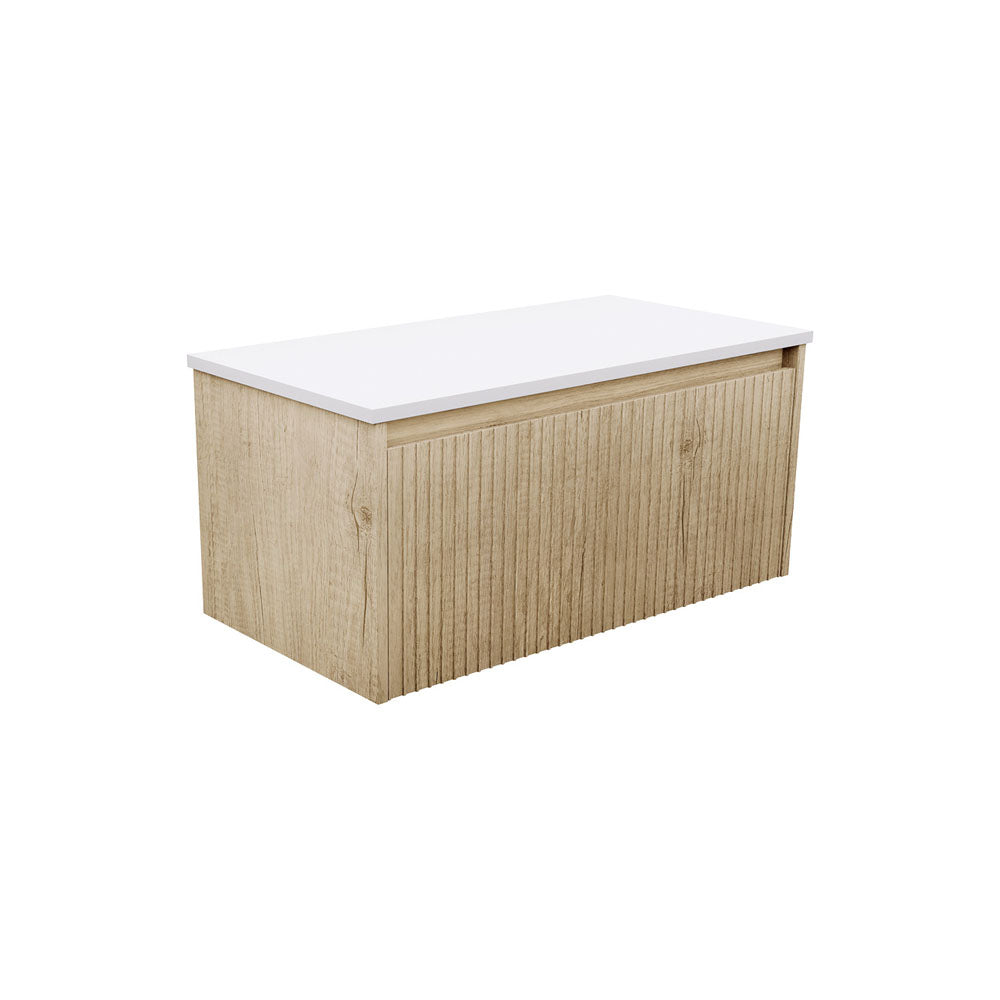 Alina Fluted Scandi Oak Cabinet
