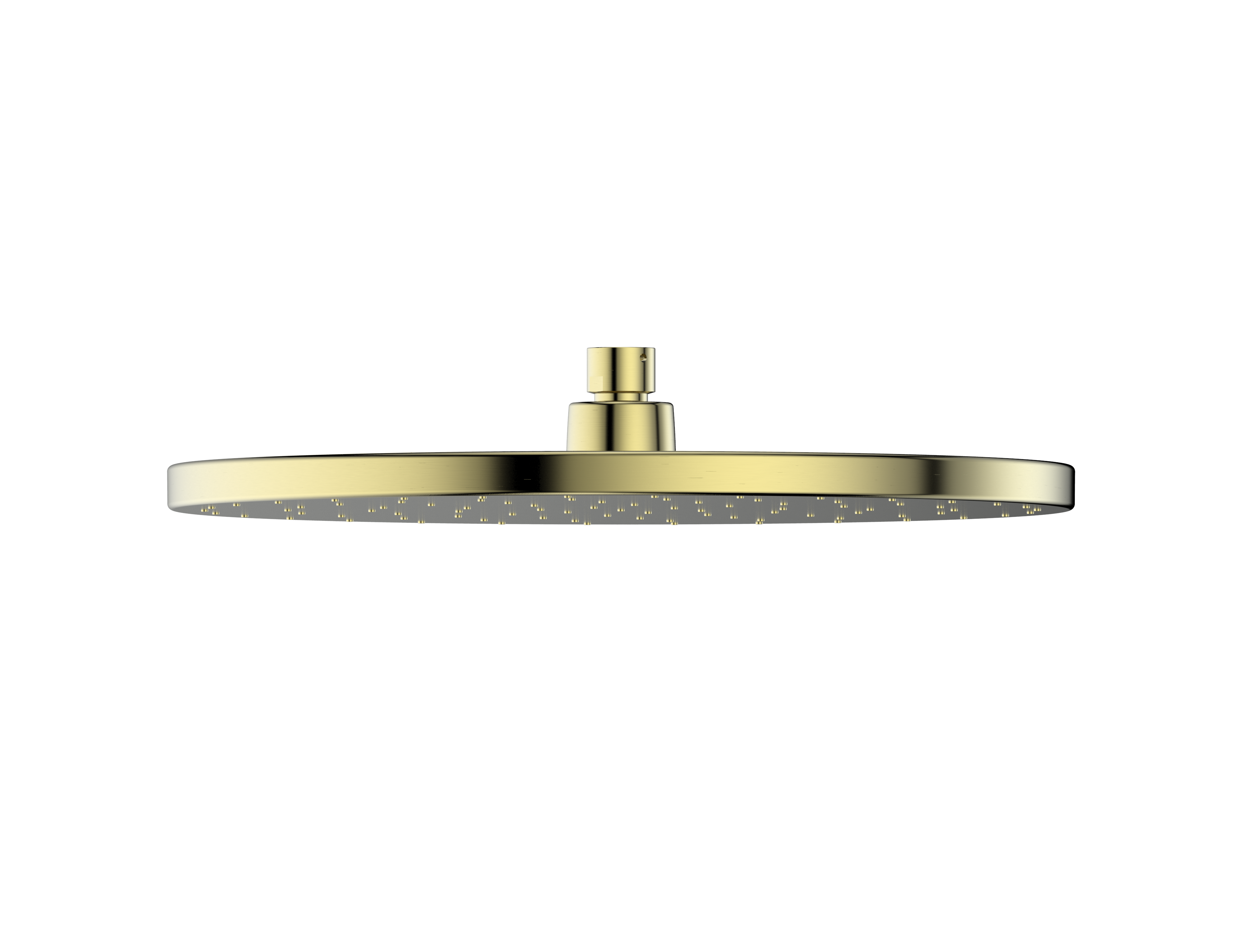 Ashmore Bubblejet Overhead Drencher Shower - PVD Brushed Brass (9405588BB)