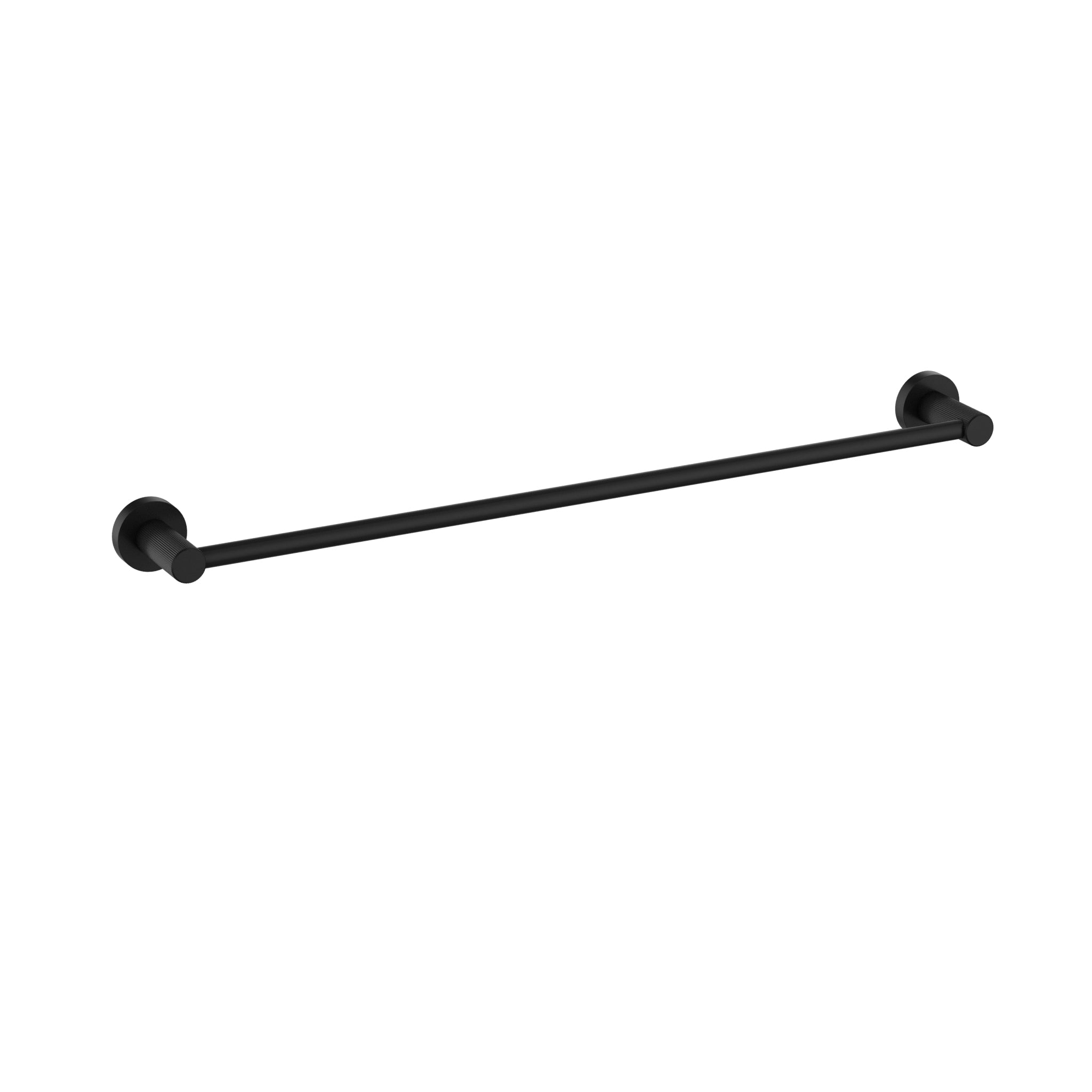 Linie Single Towel Rail 800 mm In - Matt Black
