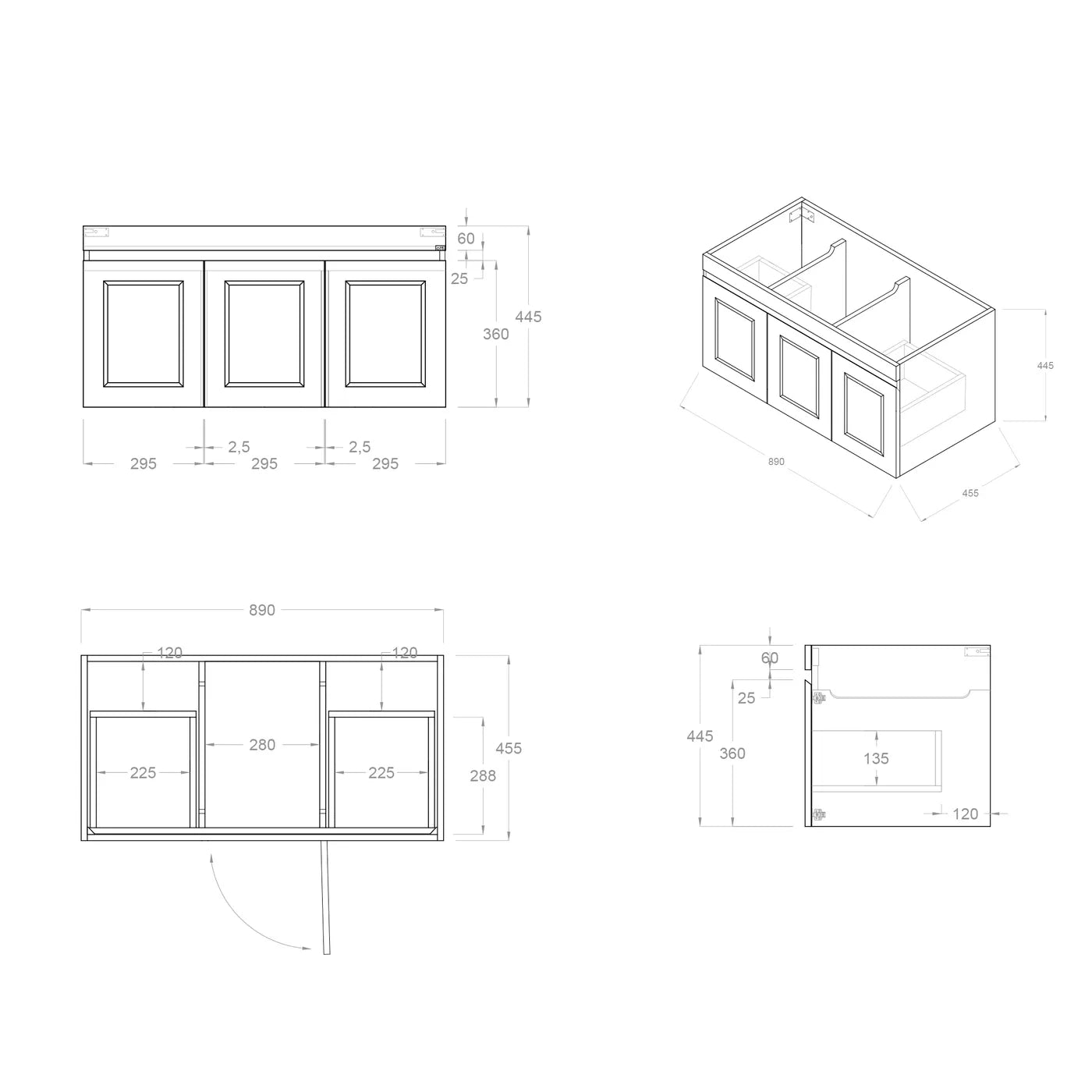 The Hampton Mark II Collection - Satin White - Neche Interiors