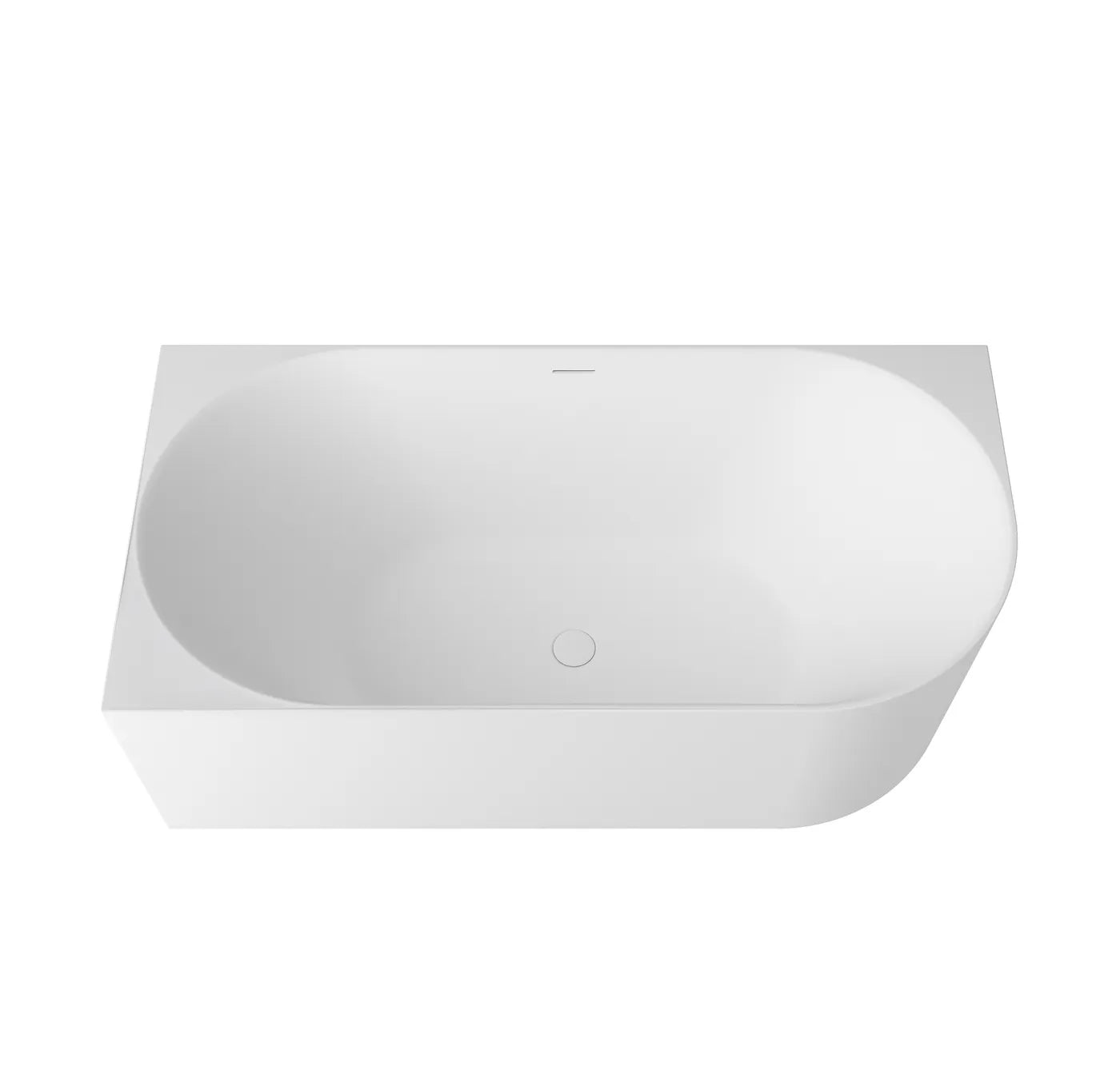 Celine Corner Bath with Overflow
