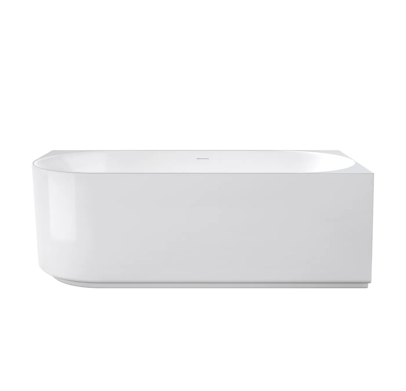 Celine Corner Bath with Overflow