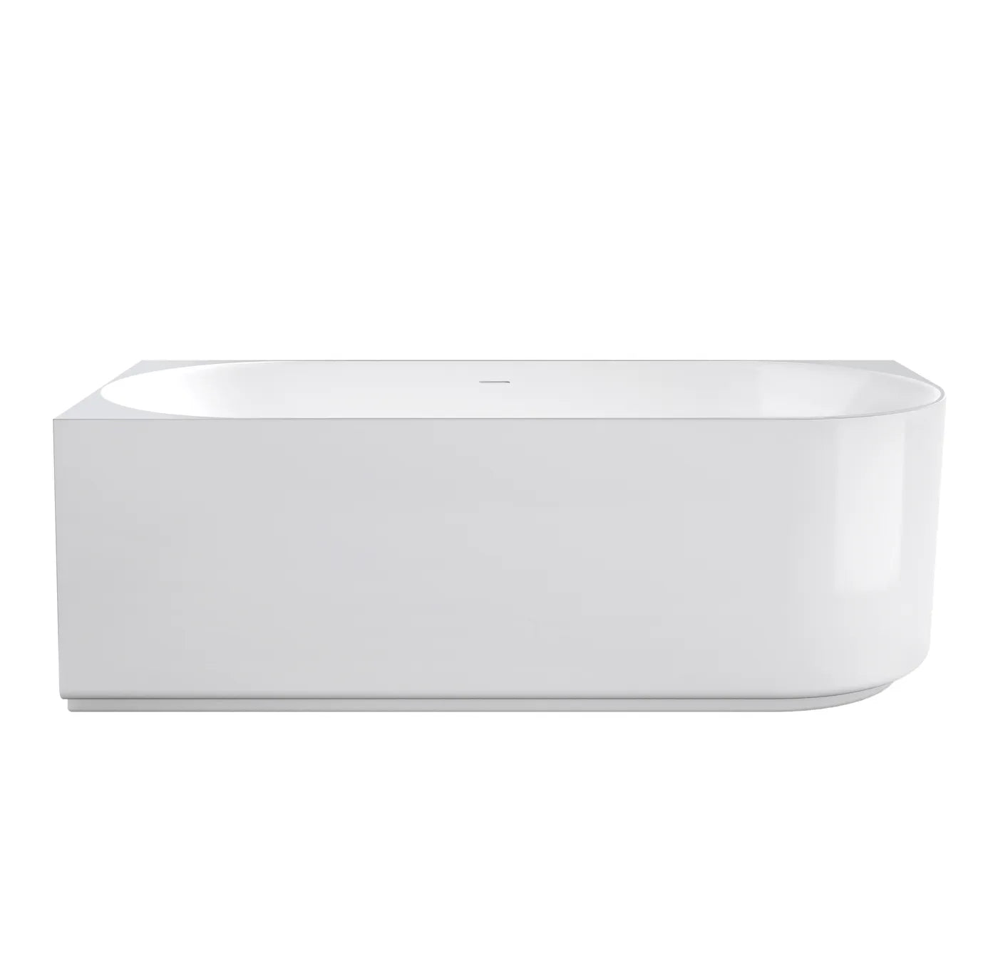 Celine Corner Bath with Overflow