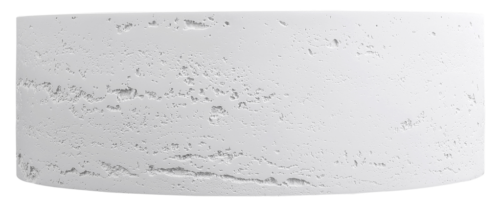 Thyra 380 Round Solid Surface Counter Top Basin - Neche Interiors