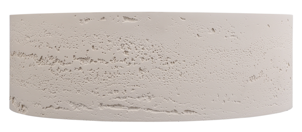 Thyra 380 Round Solid Surface Counter Top Basin - Neche Interiors