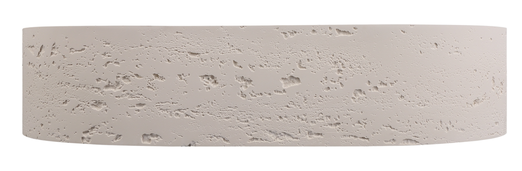Idra 580 Oval Solid Surface Counter Top Basin - Neche Interiors