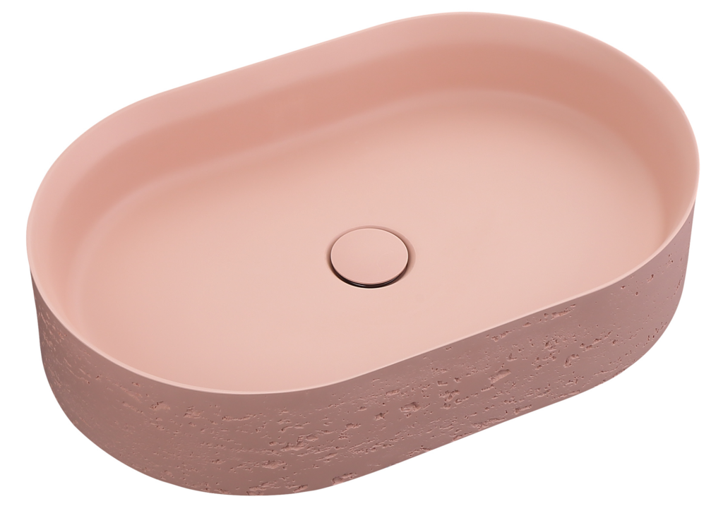 Idra 580 Oval Solid Surface Counter Top Basin - Neche Interiors