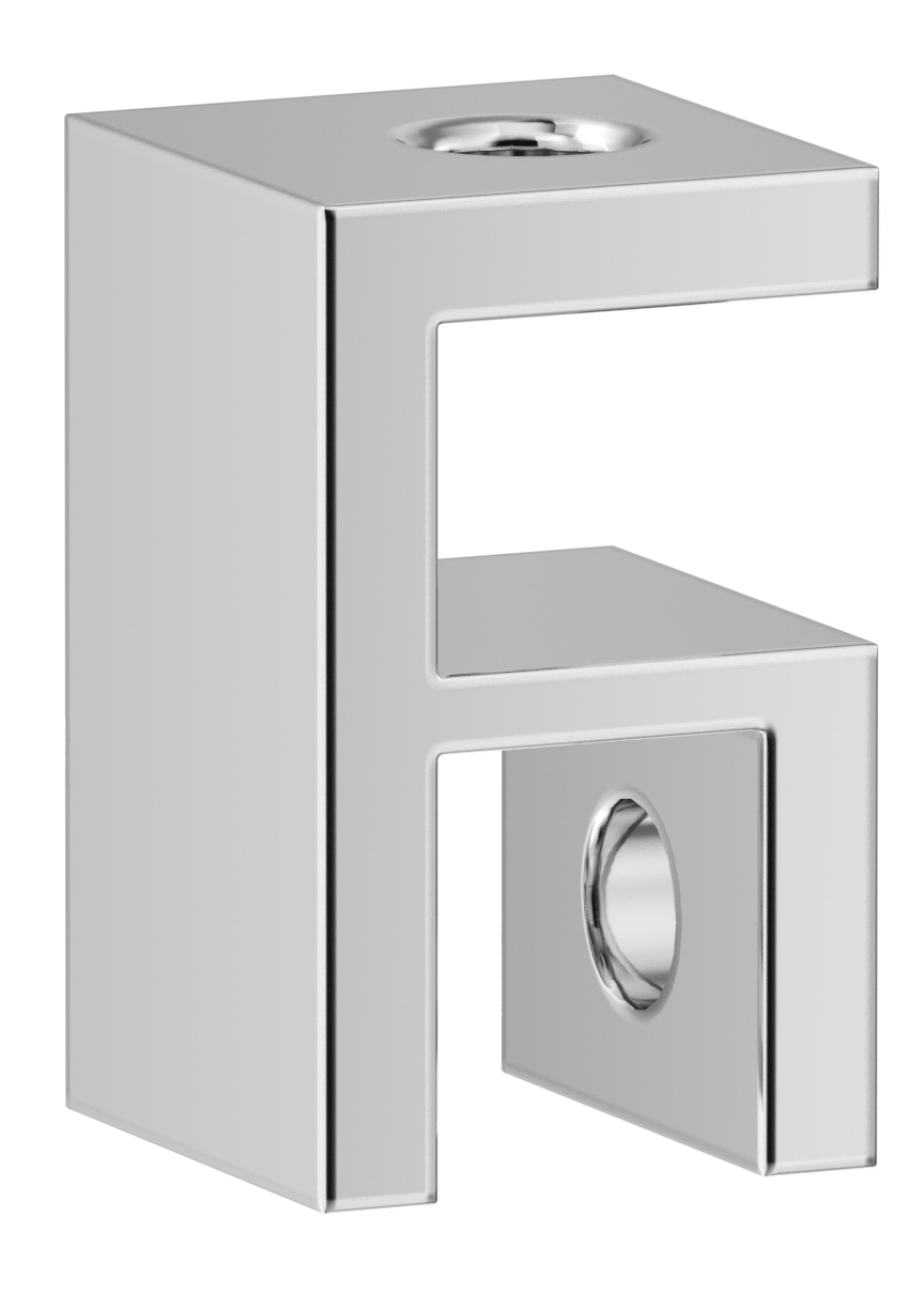 Shower Screen Top Plate Bracket - Neche Interiors