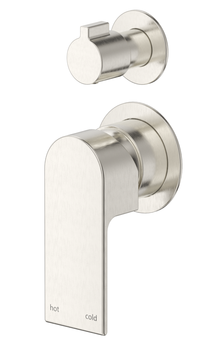 Eleniko Shower Mixer Diverter - 2P - TRIM KIT ONLY - Neche Interiors