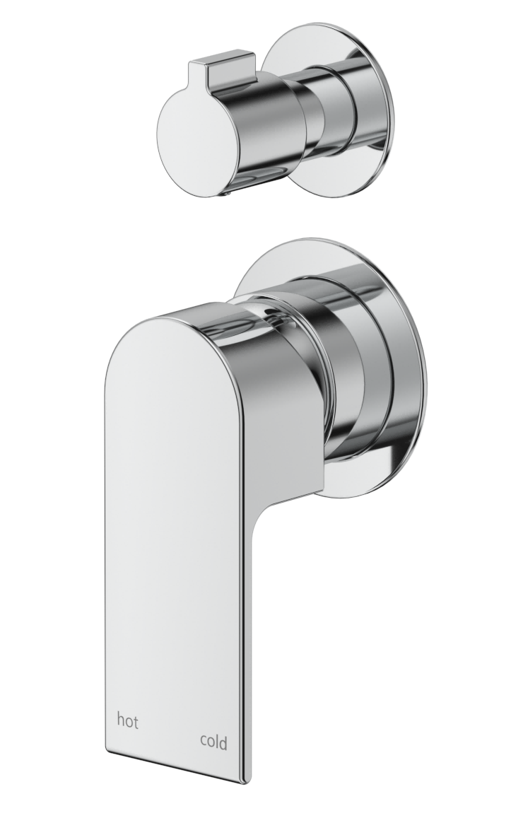 Eleniko Shower Mixer Diverter - 2P - TRIM KIT ONLY - Neche Interiors