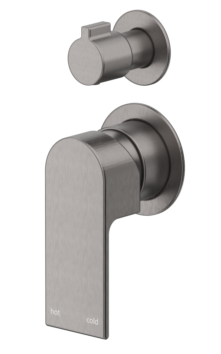 Eleniko Shower Mixer Diverter - 2P - TRIM KIT ONLY - Neche Interiors