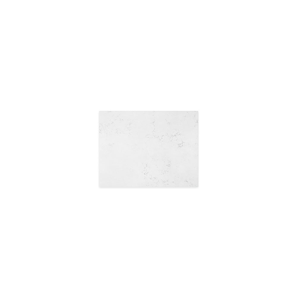 Bianco Marble Silica Free Stone Top Rectangular Full Depth