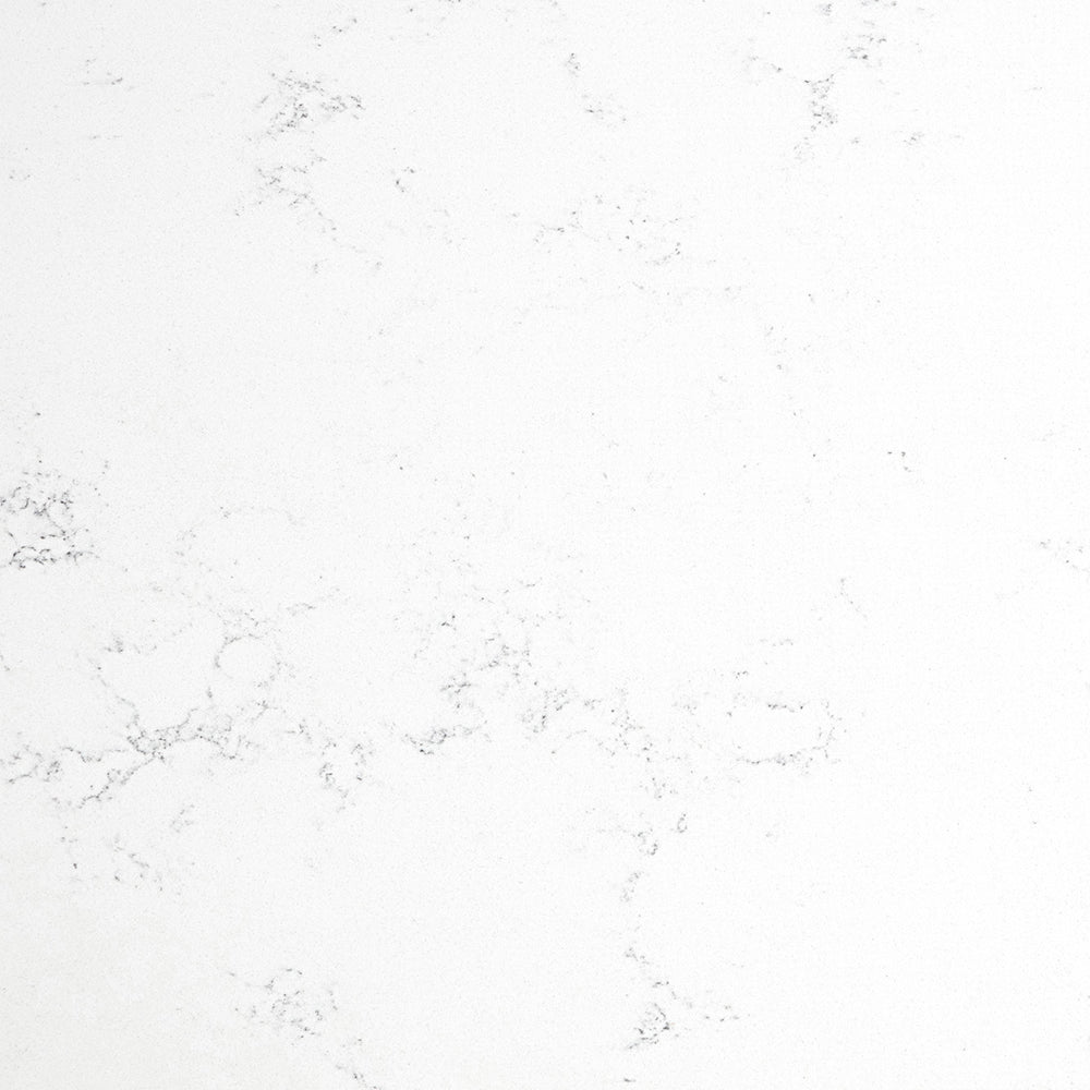 Bianco Marble Silica Free Stone Top Curved Full Depth
