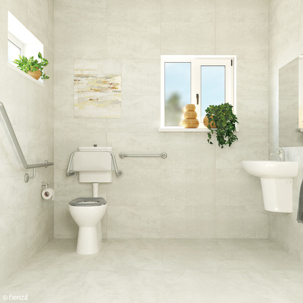 Accessible Toilet Care Kit 2 with Right-Hand 40�� Rail