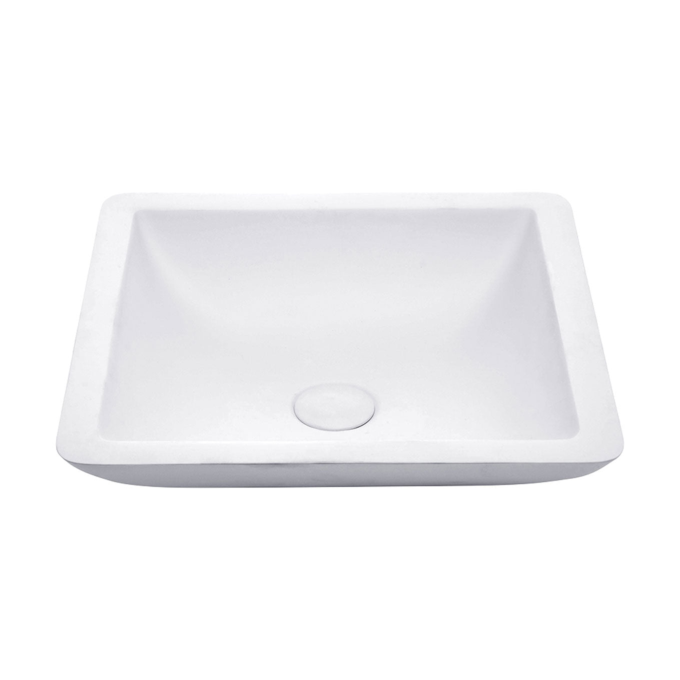 Classique 420 Solid Surface Above Counter Basin, Matte White