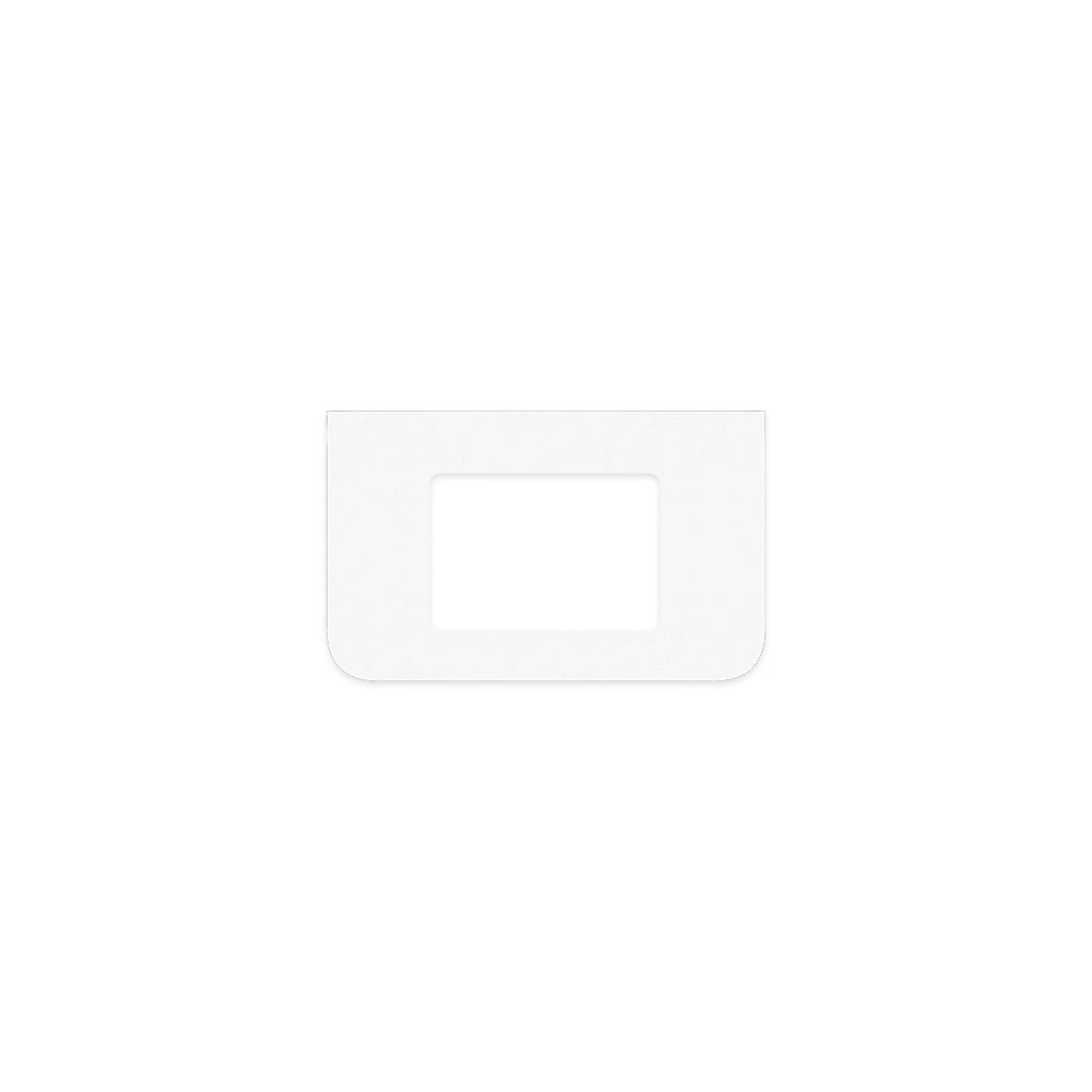 Crystal Pure Silica Free Stone Top Curved Full Depth with Single Undermount Basin Hole